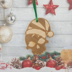 Santa Hat Gearhead Christmas Ornament
