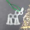 Nut and Bolts Reindeer Christmas Ornament - Image 3